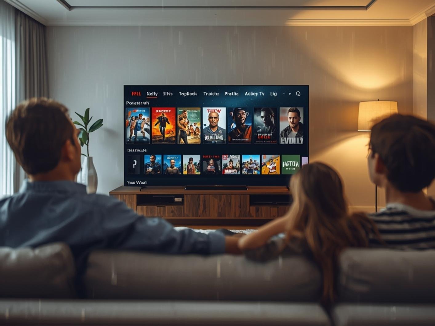 Step-by-step setup guide for top rated IPTV Canada service on a Smart TV in a Canadian living room